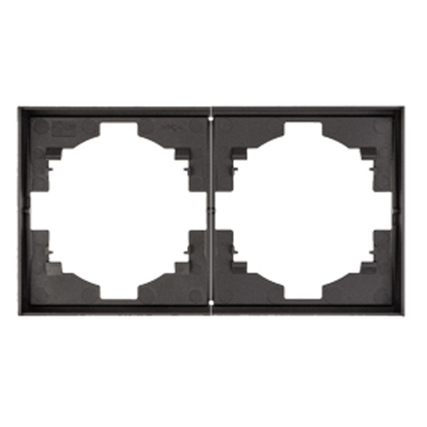 Рамка Kranz Miele Strong 2 поста графит