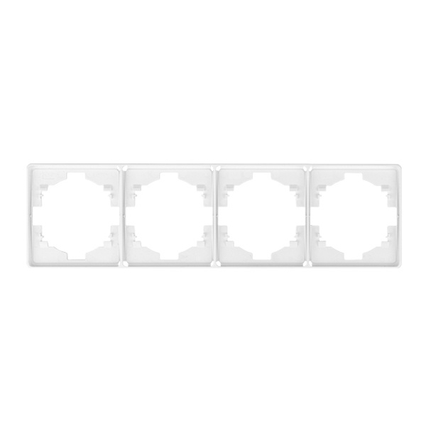 Рамка Kranz Miele Round 4 поста перламутр