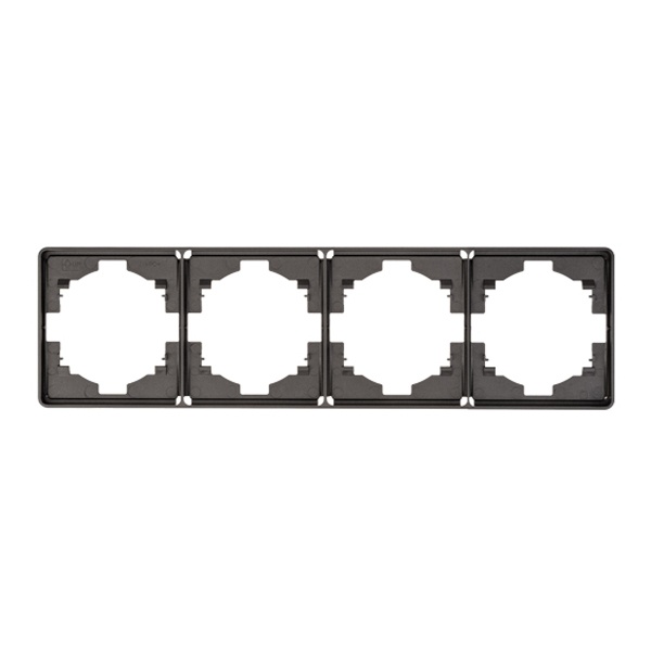 Рамка Kranz Miele Round 4 поста титан