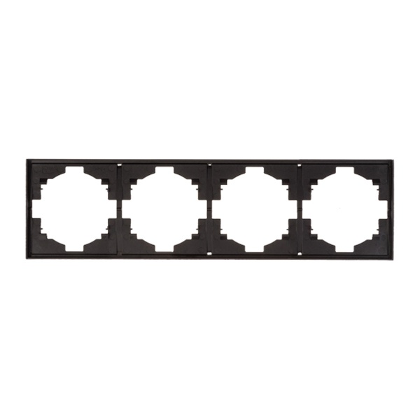 Рамка Kranz Miele Strong 4 поста антрацит