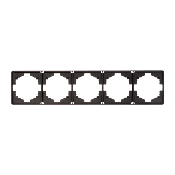 Рамка Kranz Miele Round 5 постов оникс