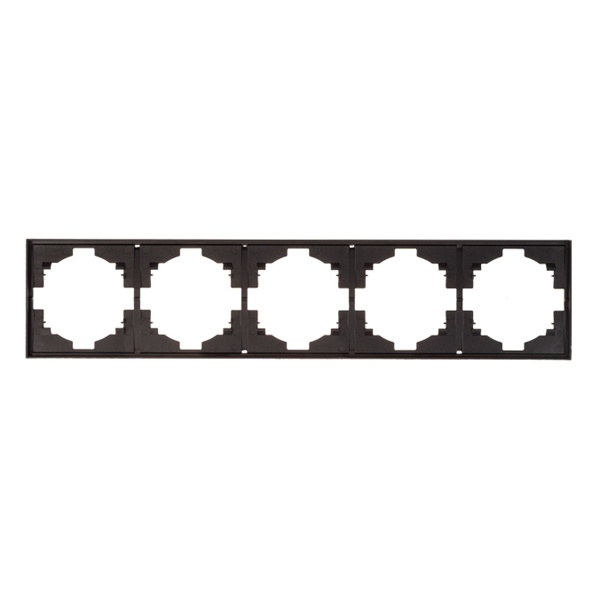 Рамка Kranz Miele Strong 5 постов антрацит