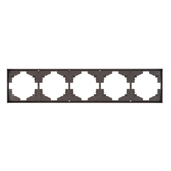 Рамка Kranz Miele Strong 5 постов графит