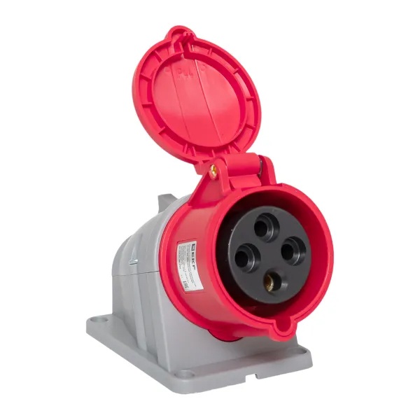 Розетка стационарная наружная EKF PROxima 124 3Р+РЕ 32А 380В IP44