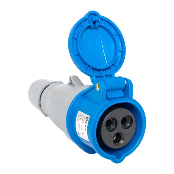 Розетка переносная EKF PROxima 213 2Р+РЕ 16А 220В IP44