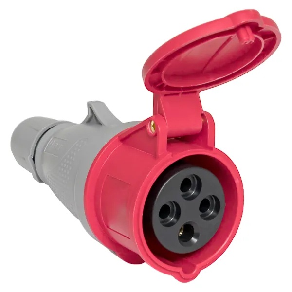 Розетка переносная EKF PROxima 214 3Р+РЕ 16А 380В IP44