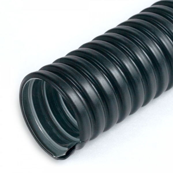 Металлорукав Промрукав в ПВХ изоляции Арктический Р3-НП-МБ-Арк-НГ-25 нержавеющая сталь [упаковка50м]