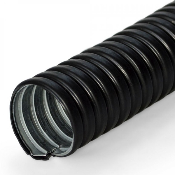 Металлорукав Промрукав в ПВХ изоляции Арктический Р3-ЦП-МБ-Арк-НГ-60 оцинковка [упаковка 15м]