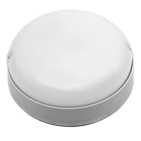 Светильник светодиодный с Фотореле и СВЧ датчиком FL-LED SOLO-Ring C+S 12W 4200K 1200Lm IP65 круглый