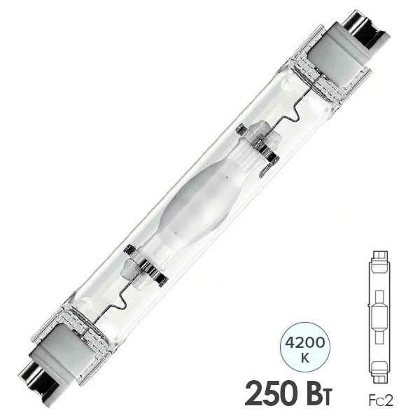 Лампа металлогалогенная Osram HQI-TS 250W/NDL Fc2 (МГЛ)