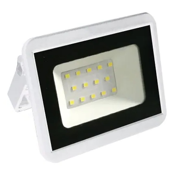 Прожектор светодиодный Foton FL-LED Light-PAD 10W 2700K 1000Lm IP65 белый пластик