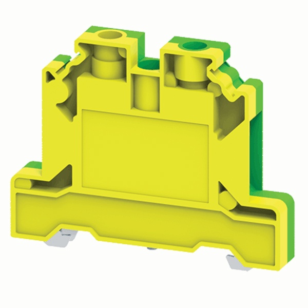 Клемма заземляющая винтовая КЭАЗ OptiClip CGT-6-PE-I-(0.2-6)-PEN желто-зеленый