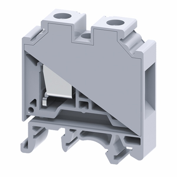 Клемма проходная винтовая КЭАЗ OptiClip CTS-16-I-76A-(0.2-16) серый