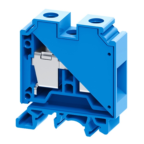 Клемма проходная винтовая КЭАЗ OptiClip CTS-35-I-BU-125A-(4-35) синий