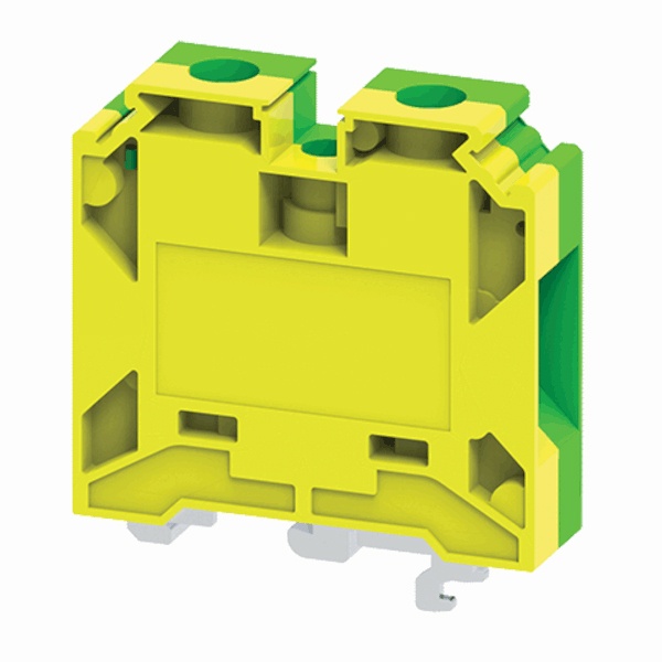 Клемма заземляющая винтовая КЭАЗ OptiClip CGT-35-PE-I-(2.5-35)-PEN желто-зеленый