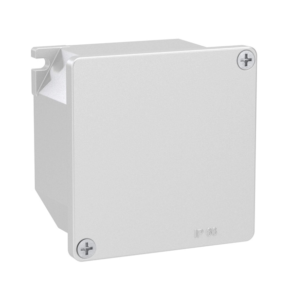 Коробка ответвительная DKC алюминиевая окрашенная 90х90х53мм IP66/IP67 RAL9006 серый