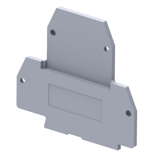 Крышка концевая для клеммы проходной КЭАЗ OptiClip EPODL2.5 для ODL-2,5-2L-I серый