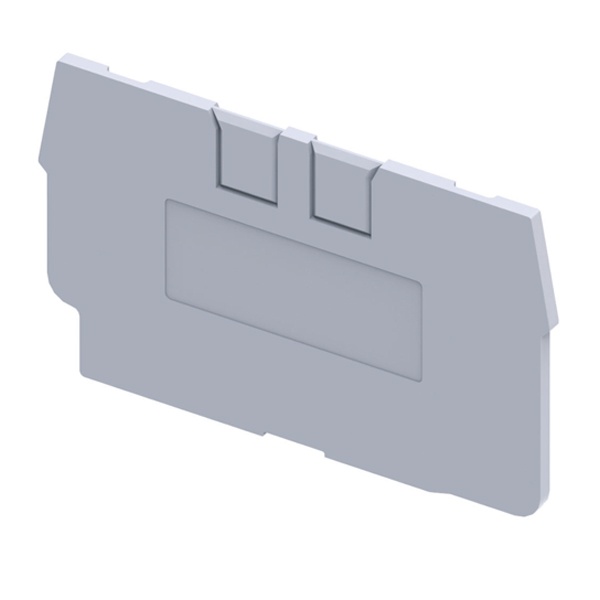 Крышка концевая для клеммы проходной КЭАЗ OptiClip EPCX2.5 для CX-2,5-I серый