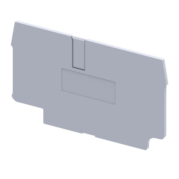 Крышка концевая для клеммы проходной КЭАЗ OptiClip EPCX10 для CX-10-I серый