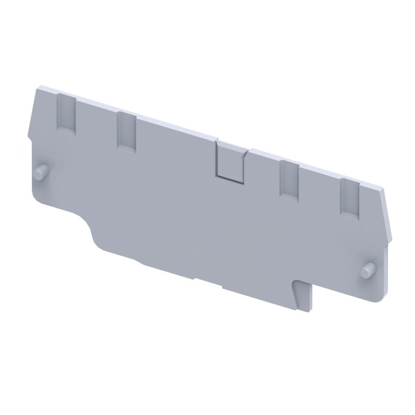 Крышка концевая для клеммы проходной КЭАЗ OptiClip EPCX2.5/4-QUATTRO серый