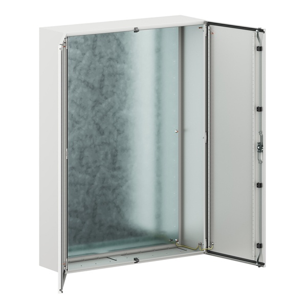 Шкаф навесной металлический двухдверный DKC STE 1400x1000x300мм с монтажной платой IP55