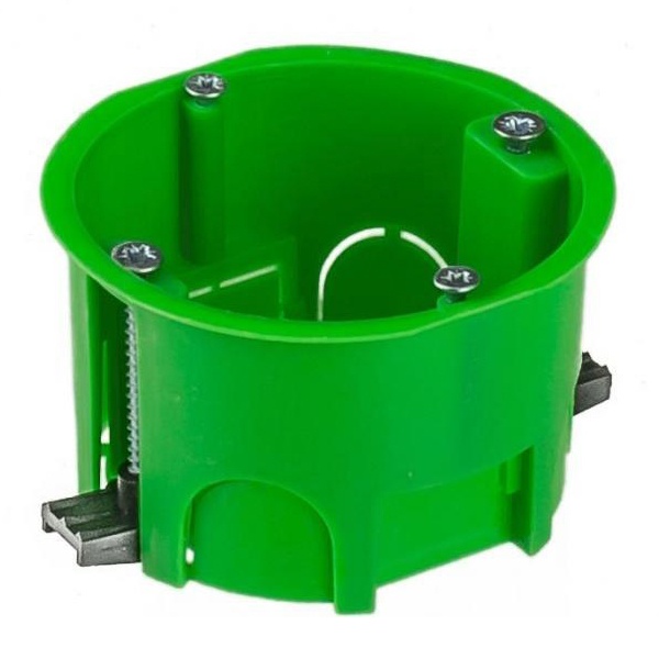 Коробка установочная Hegel d 68 глубина 45 мм подрозетник для гипсокартона