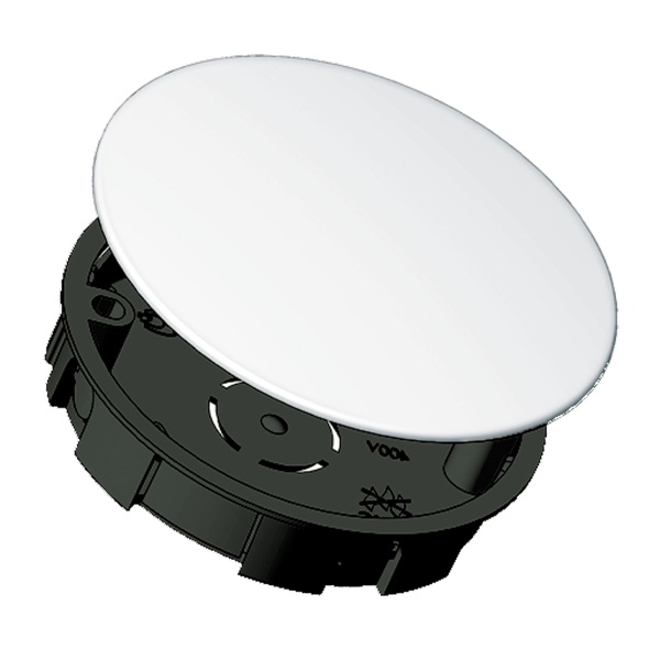 Коробка распределительная Hegel d 96 глубина 14 мм с крышкой скрытой установки для сплошных стен