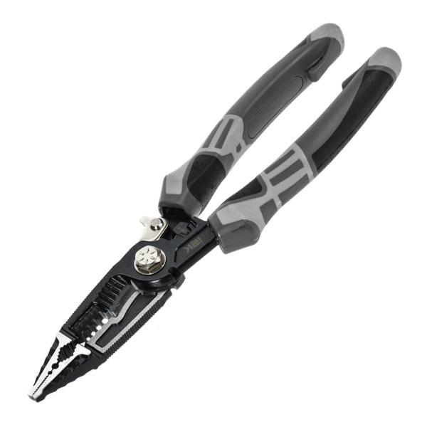 Пассатижи ИЭК многофункциональные ARMA2L 5 200мм K4 резка проводов, зачистка до 6мм2, опрессовка