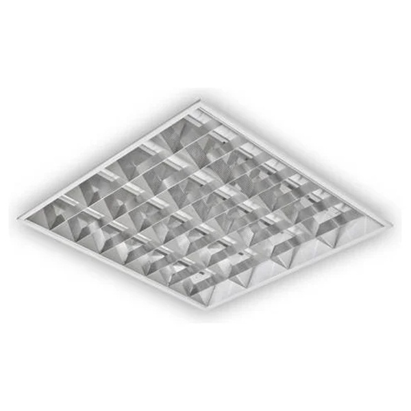 Светильник встраиваемый Classic/R-418-23 4х18W G13 IP20 с зеркальным растром с ЭПРА 629x595x75mm