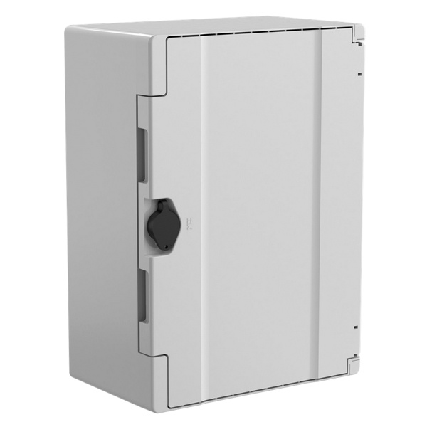 Корпус пластиковый ИЭК Tetra ЩМПп 350х250х150мм серая дверь УХЛ1 IP66