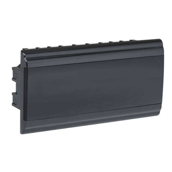 Бокс ИЭК PRIME ЩРВ-П-18 модулей встраиваемый пластик IP41 черный