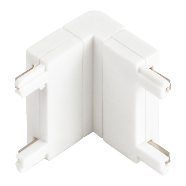 Коннектор ЭРА TRM-S5-CCW WH угловой внутренний белый для тонкого магнитного шинопровода TRM-S5