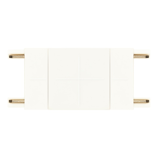 Коннектор ЭРА TRM-S5-SC WH прямой белый для тонкого магнитного трекового шинопровода TRM-S5