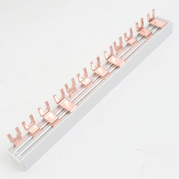 Шина соединительная DKC BBS-MD63 типа FORK (вилка) 4 полюса (N L1 L2 L3) 56 модулей