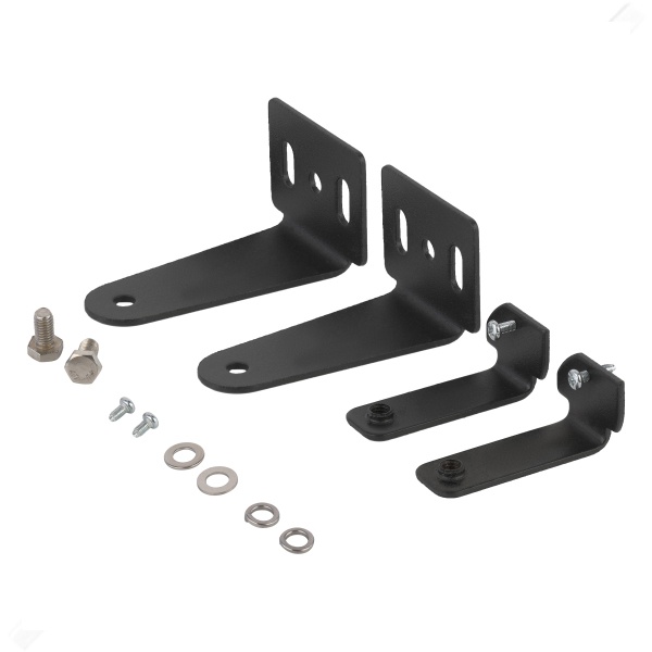 Набор скоб ЭРА SPP-AC-403/404 для накладного монтажа светильников SPP-403/404 чёрный металл