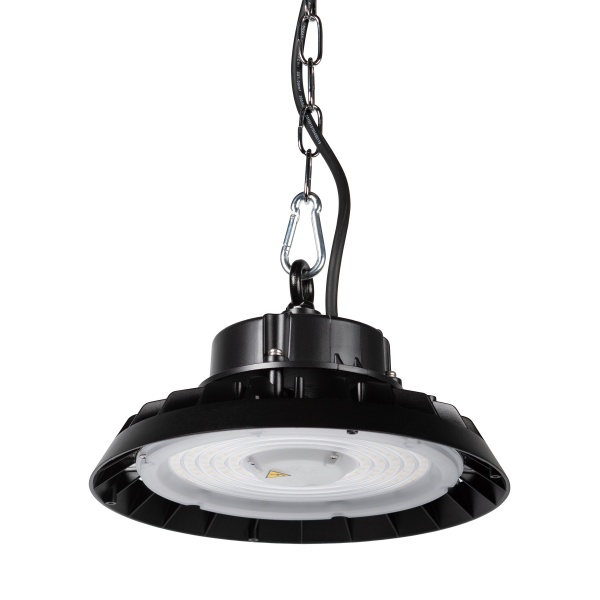 Светильник светодиодный подвесной ЭРА SPP-407-120-50K-150 150W 5000K 22500Lm 80Ra КСС Д (120) чёрный