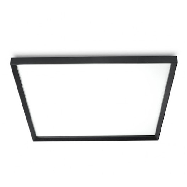 Светильник светодиодный ЭРА SPO-14-38-4K-BL 38W 4000K 3600Lm IP40 матовый черный грильято 588x588x29