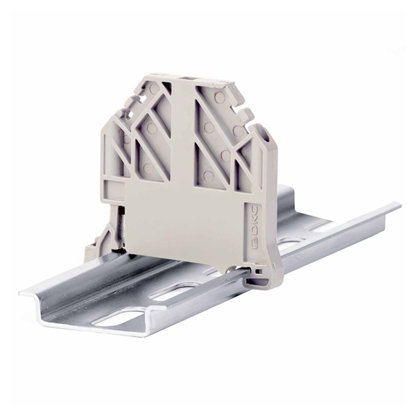 Торцевой фиксатор на рейку DKC Nuputuk 35мм ширина 5мм