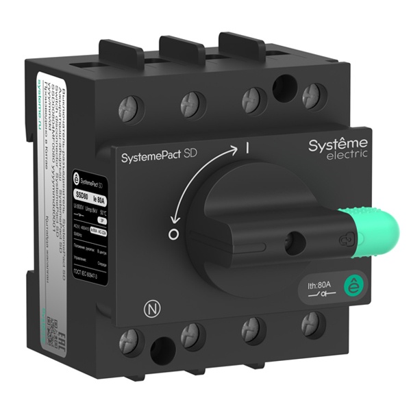 Выключатель-разъединитель SE SystemePact SD80 3P 16A