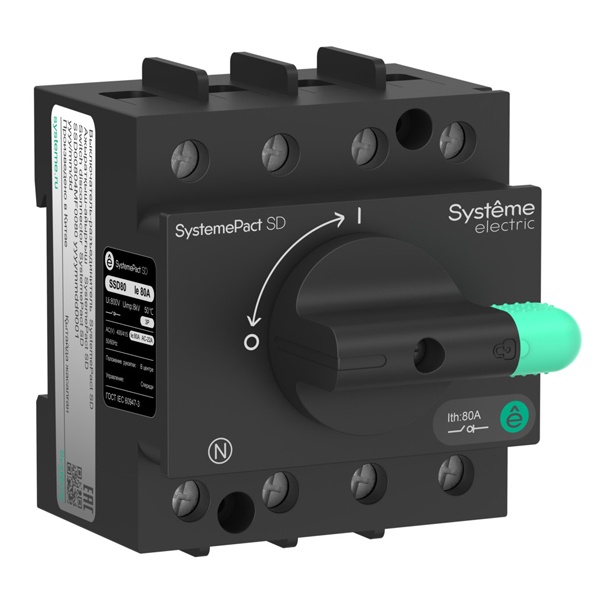 Выключатель-разъединитель SE SystemePact SD80 3P 25A