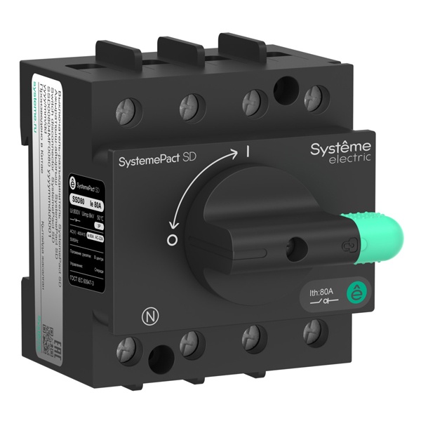 Выключатель-разъединитель SE SystemePact SD80 3P 32A