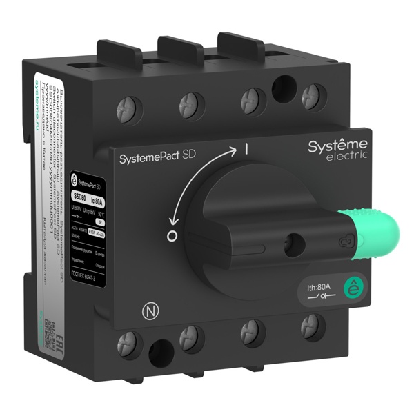 Выключатель-разъединитель SE SystemePact SD80 3P 40A