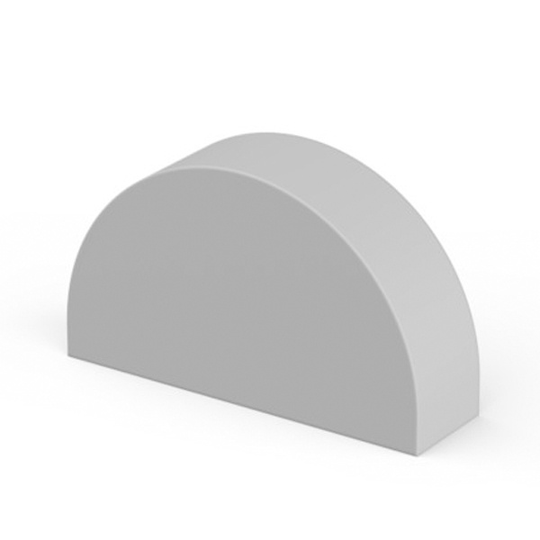 Заглушка Systeme Electric MultiSet для кабель-канала 20х12 серый