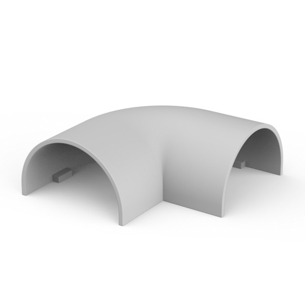 Угол Systeme Electric плоский MultiSet для кабель-канала 30х13 серый