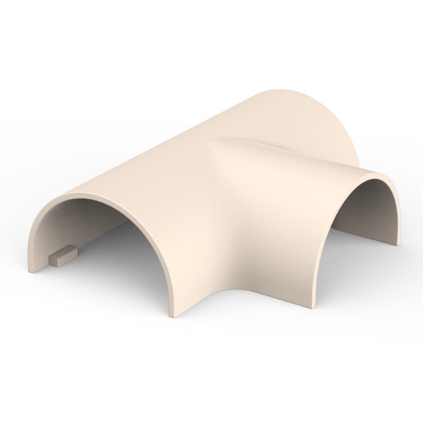 Тройник Systeme Electric MultiSet для кабель-канала 30х13 кремовый