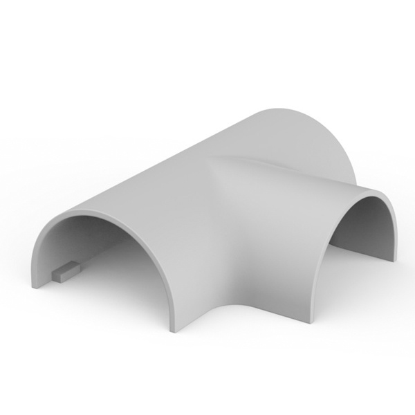 Тройник Systeme Electric MultiSet для кабель-канала 30х13 серый