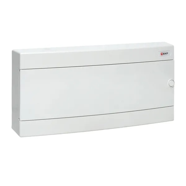 Щит распределительный навесной EKF PROxima Unix 1х24 модулей IP41 белая дверь