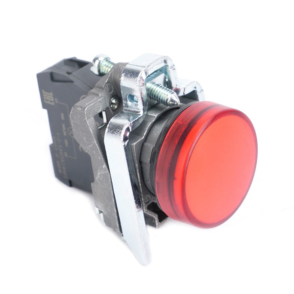 Сигнальная лампа SE в сборе модульная SB4 22мм LED 24В DC IP65 металл красная