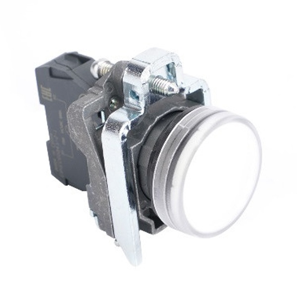 Сигнальная лампа SE в сборе модульная SB4 22мм 230-240В АС IP65 металл белая