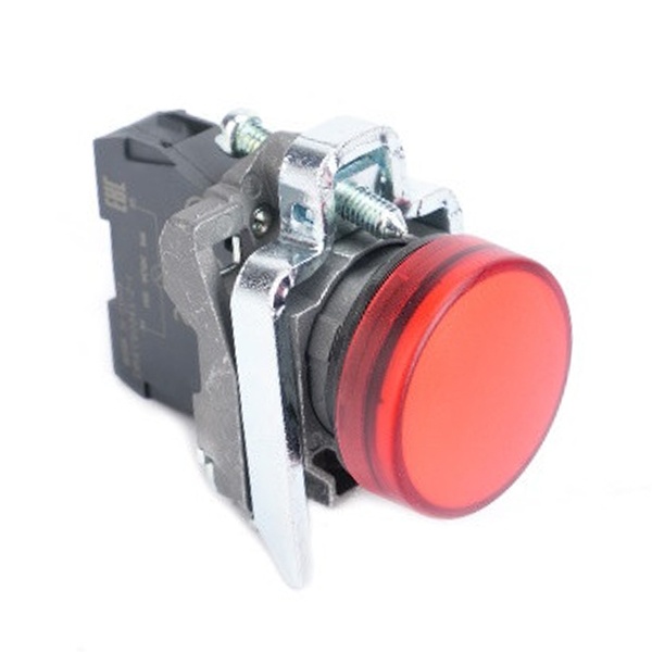 Сигнальная лампа SE в сборе модульная SB4 22мм 230-240В АС IP65 металл красная